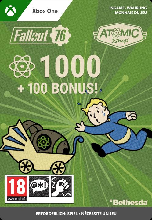 Immagine prodotto Microsoft Fallout 76 - 1000 Atomi (+100 Bonus) (500 CHF)