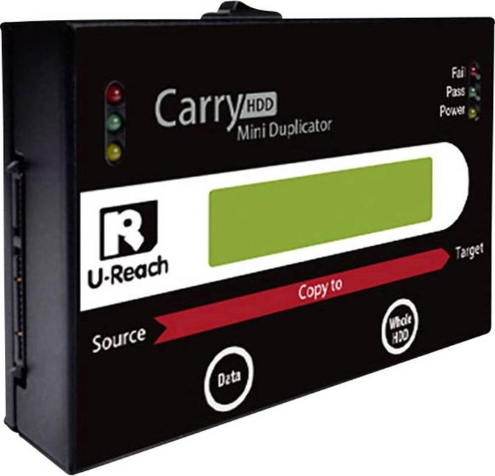 Renkforce Tragbarer HDD-Festplatten Duplikator 1 auf 1