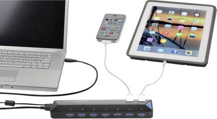 Image du produit Renkforce Rf-3806034 (USB-A, 7 Ports)