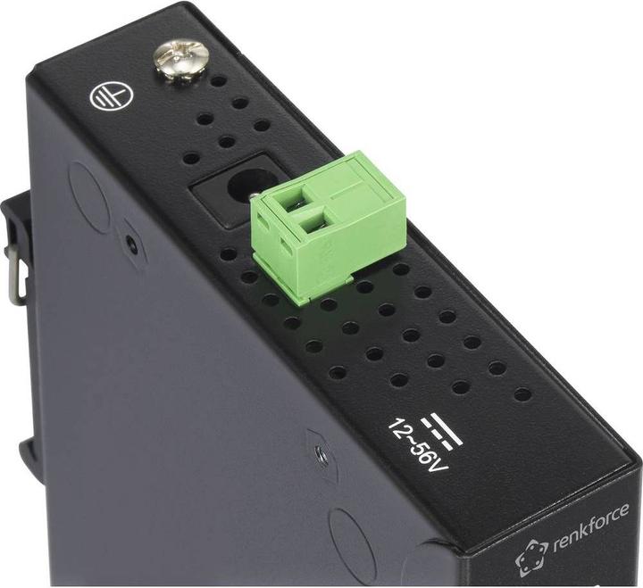 Produktbild Renkforce 5 Port Fast Ethernet Switch für Hutschiene (5 Ports)