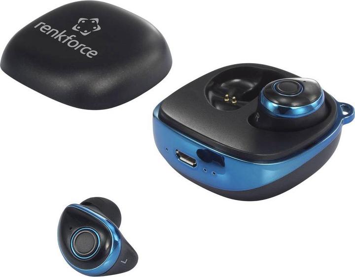 Renkforce Bluetooth In-Ear Headset True Wireless (3.50 h, Kabellos)