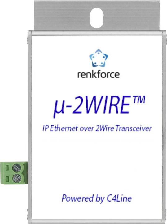 Image du produit Renkforce IP Ethernet sur 2 fils avec PoE (Accessoires réseau)