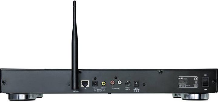 Produktbild Renkforce RF-DAB-IR 1700 HiFi Tuner DAB+ (DAB+, FM, WLAN, Bluetooth)