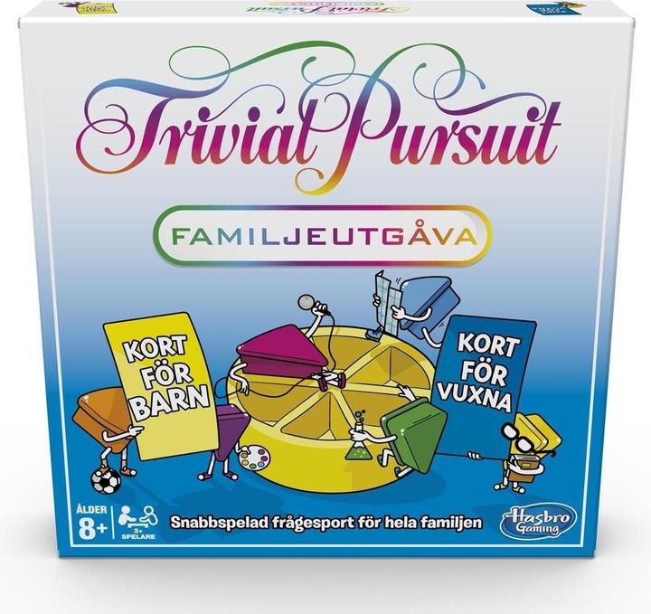 Actual product image Hasbro Gaming Trivial Pursuit Family Edition Board Game Trivia (German)