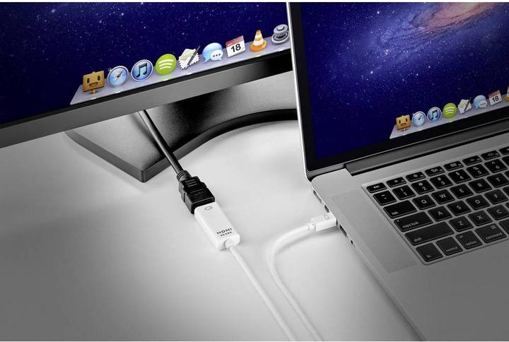 Immagine prodotto Renkforce Cavo di collegamento Mini DisplayPort / HDMI (1x spina Mini DisplayPort (0.50 m, HDMI)