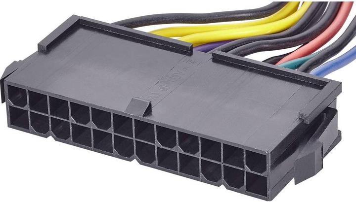 Actual product image Renkforce Power supply 14-pin power (W) to ATX, 24-pin (M)