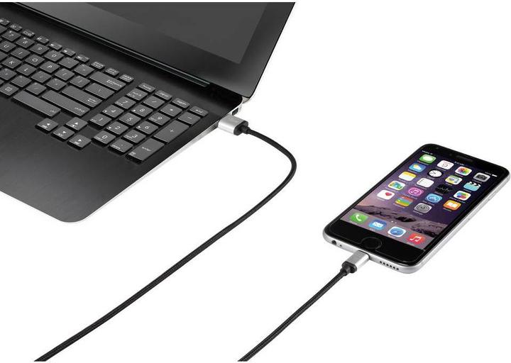 Produktbild Renkforce Apple Lightning Anschlusskabel für Apple iPod/iPad/iPhone 3 m (3 m, USB 2.0)
