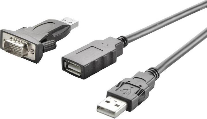 Produktbild Renkforce USB 2 zu Seriell Adapter 1 m (1 m, VGA)