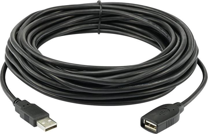 Actual product image Renkforce USB 2 repeater cable passive 10 m (10 m, USB 2.0, 2.50 W)