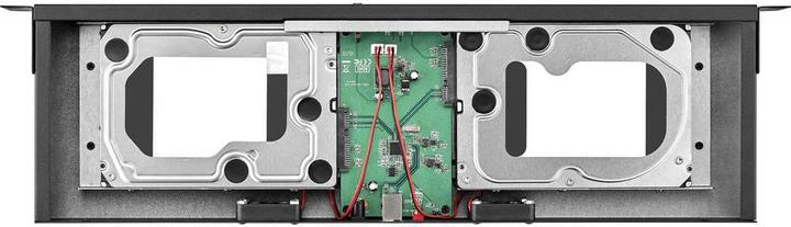 Actual product image Renkforce 48.26 cm (19"³) USB 3.1 (Gen 1) panel with 2x hard drive insert