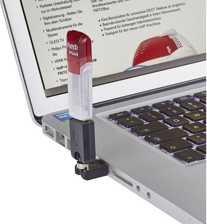 Produktbild Renkforce USB 2 Adapter A/A mit 3D-Gelenk (USB 2.0, 2.50 W)