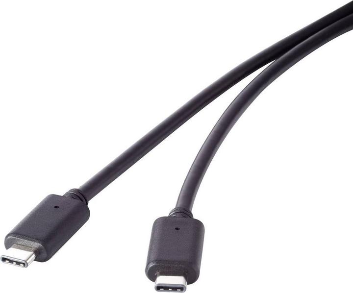 Produktbild Renkforce USB 3.2 Gen 1x2 Anschlusskabel USB-C/USB-C 1.5 m (1.50 m, USB 3.1, 100 W)