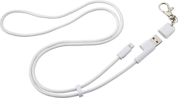 Actual product image Renkforce Keychain USB to Lightning Cable (0.95 m, 2.50 W)