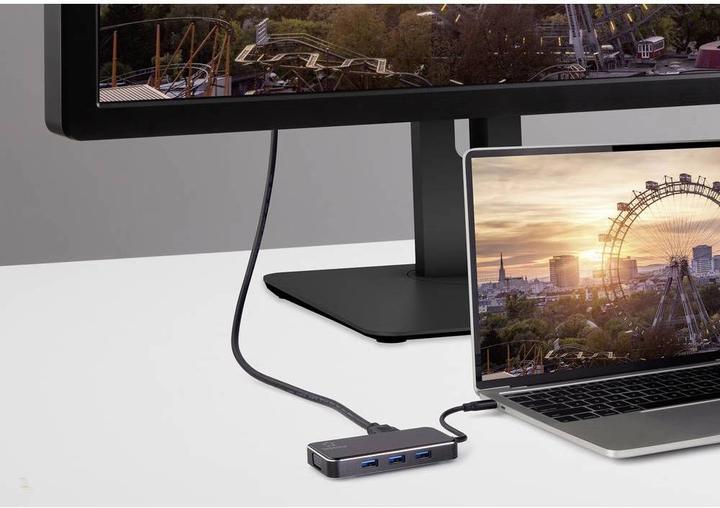 Actual product image Renkforce USB-CÂ® Mini Docking Station (USB-C, 6 Ports)