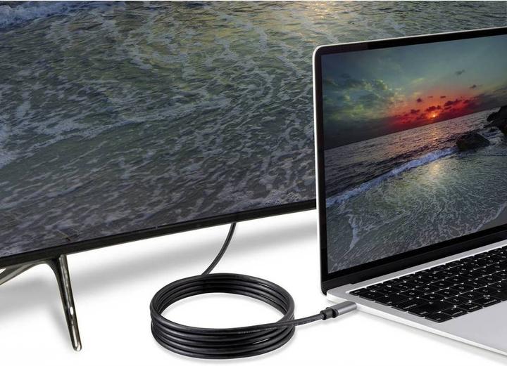 Produktbild Renkforce DisplayPort auf USB-C Kabel, bidirektional (1 m, DisplayPort)