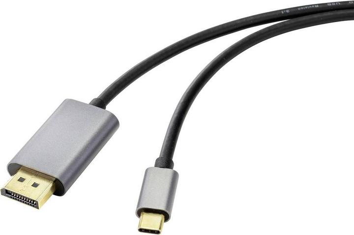 Actual product image Renkforce Display Port – USB C (1 m, DisplayPort)