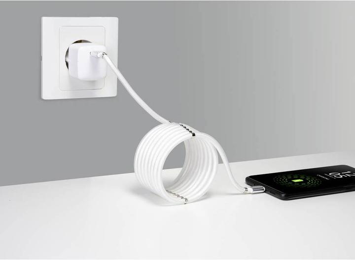 Produktbild Renkforce USB Anschlusskabel 2 m magnetisch (2 m, USB 2.0, 10 W)