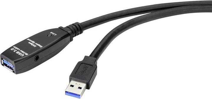 Renkforce USB 3 Verlängerungskabel 5 m (5 m, USB 3.2 Gen 1, 4.50 W)