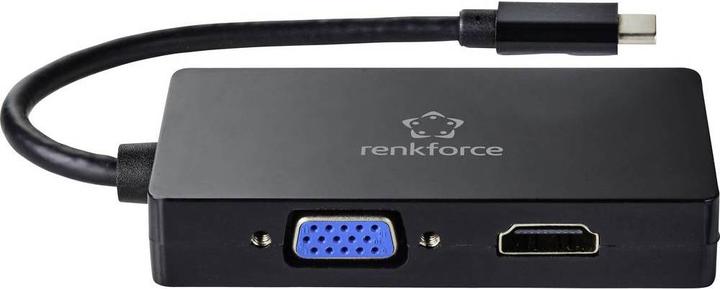 Produktbild Renkforce TV, Monitor Adapter (HDMI, DVI, USB Typ-C, VGA)
