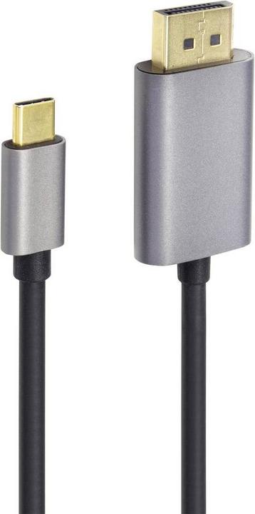 Actual product image Renkforce Display Port – USB C (1 m, DisplayPort)