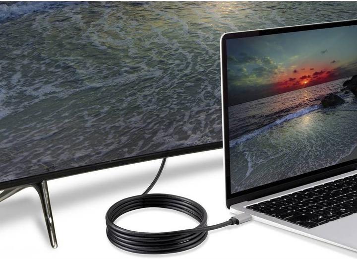 Actual product image Renkforce Display Port – USB C (1 m, DisplayPort)