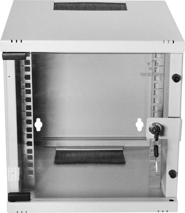 Actual product image Renkforce 10 inch wall mount enclosure network wall mount enclosure 6 U 10" (6 RU, 10 inch rack)