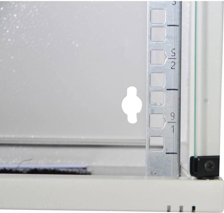 Actual product image Renkforce 10 inch wall mount enclosure network wall mount enclosure 6 U 10" (6 RU, 10 inch rack)