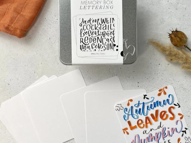 Image du produit Hahnemühle Bristol Memory Box Lettering