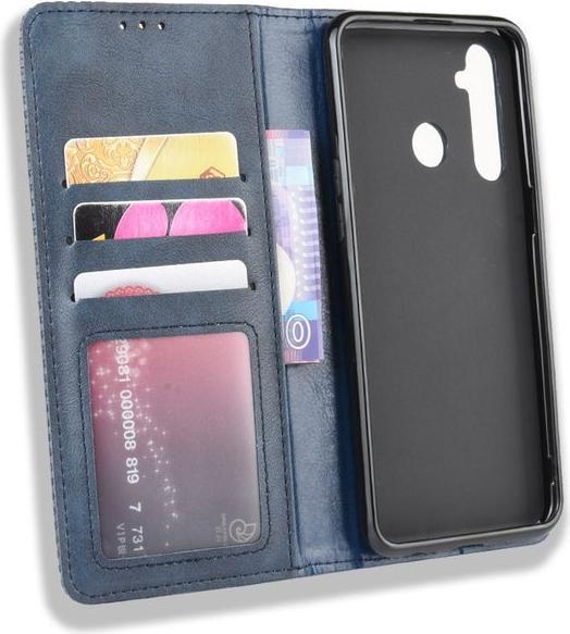Produktbild MU Classic Retro Leder Bookcover Series (Realme 5 Pro)