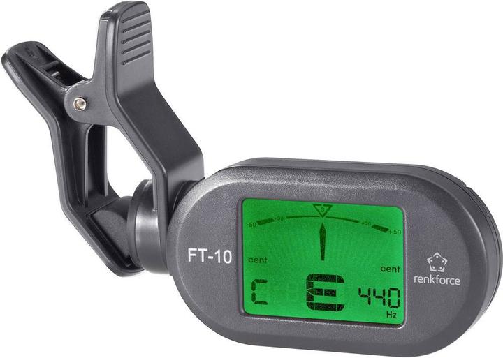 Renkforce FT10 Guitar ClipTuner