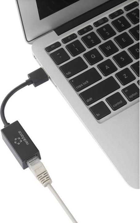 Produktbild Renkforce Netzwerkadapter für Nintendo Switch Laptop PC (USB 3.2, RJ45 (1x))