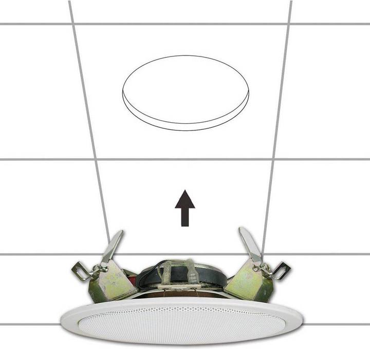 Actual product image Renkforce ELA in-ceiling loudspeaker (1 pcs.)