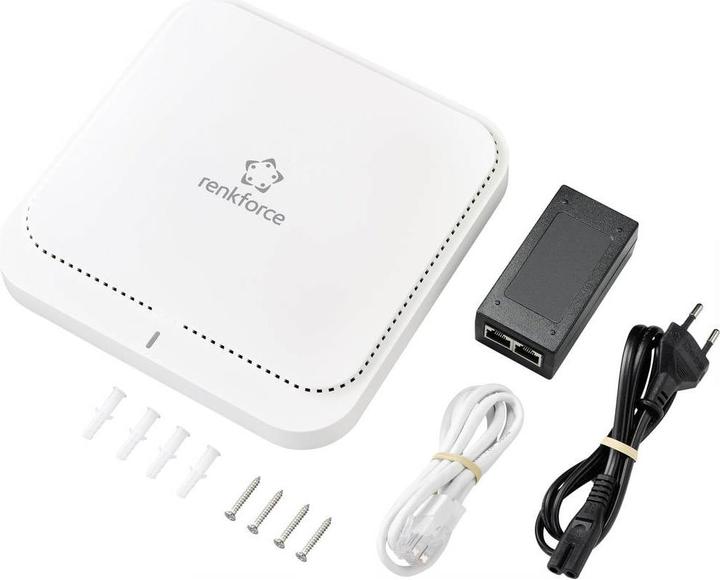Image du produit Renkforce WiFi 6 3657 Mbps point d'accès sans fil au plafond (2400 Mbit/s)