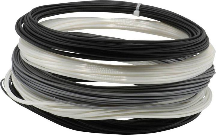 Produktbild Renkforce Filament Test-Sets PLA (PLA, 1.75 mm, 250 g, Schwarz, Weiss, Silber)