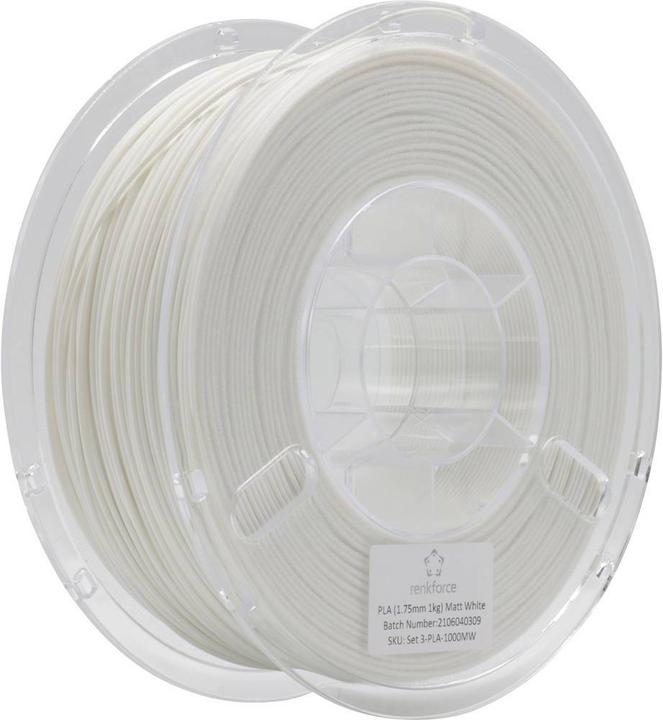 Produktbild Renkforce Filament Test-Sets PLA (PLA, 1.75 mm, 1000 g, Weiss)