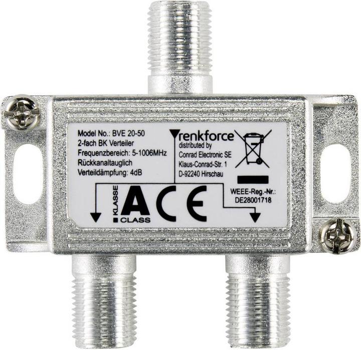 Produktbild Renkforce Kabel-TV Verteiler (Kabel)