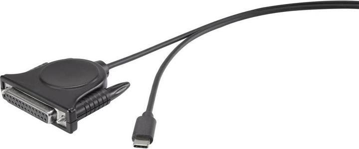 Immagine prodotto Renkforce Cavo da USB-C a stampante parallela con presa D-SUB da 1,8 m (1.80 m, Parallelo (stampante))