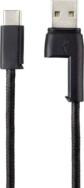 Image du produit Renkforce Câble porte-clés USB-A vers USB-C (0.95 m, USB 2.0, 15 W)