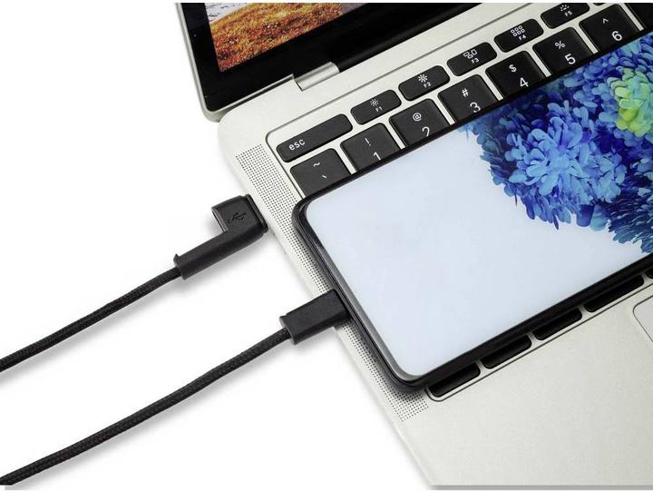 Image du produit Renkforce Câble porte-clés USB-A vers USB-C (0.95 m, USB 2.0, 15 W)