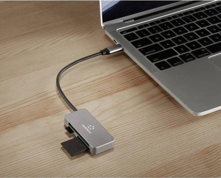 Produktbild Renkforce Externer USB 3.2 Gen1 (USB 3.0) Speicherkartenleser USB-C (USB-C)