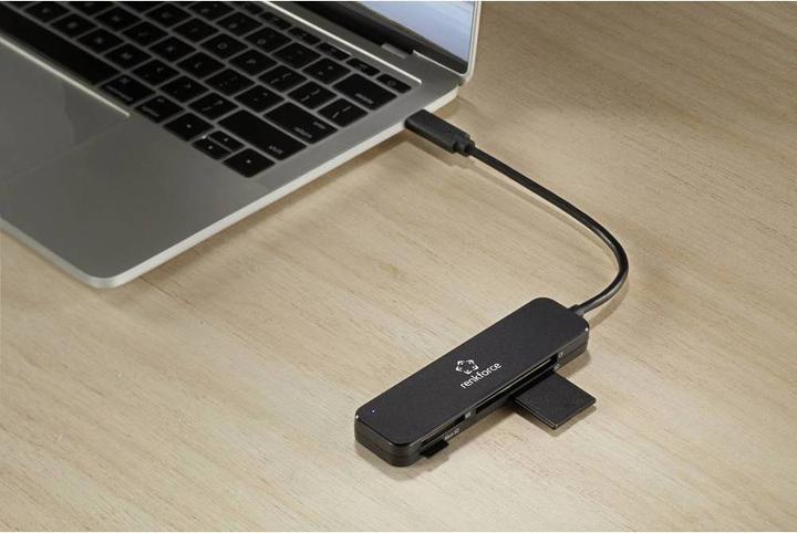 Image du produit Renkforce Lecteur de cartes portable USB-C 3.0 (USB-C 3.2 Gen 1)