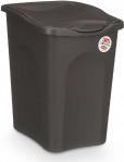 Produktbild Kerbl Wäschekorb Feder 25l anthrazit (25 l)