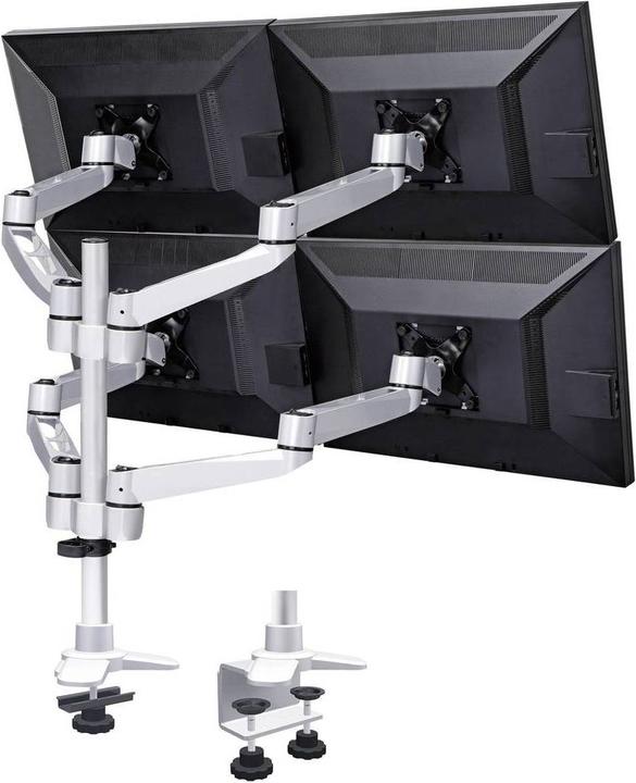 SpeaKa Professional SuperSwivel 4X Monitor Holds (Table, 27")