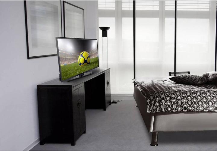 Produktbild SpeaKa Professional TV-Standfuss 81 cm (32”) - 139.7 cm (55”), neig- und schwenkbar, höhenverstellbar (Universal, 32.01", 40 kg)