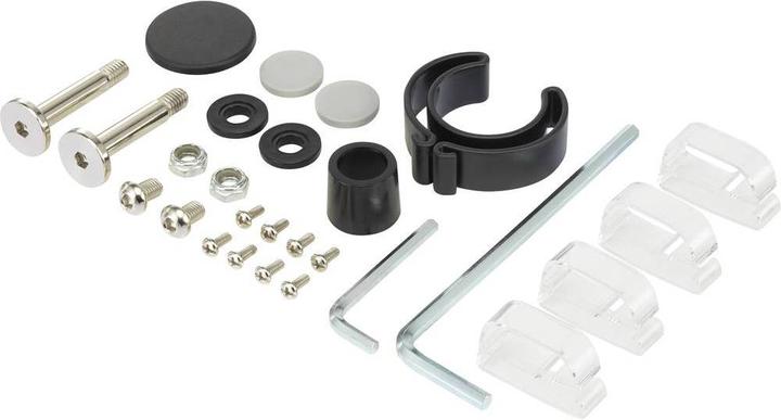 Image du produit SpeaKa Professional Support de bureau pour moniteur double avec pince en C (Tables, 27")