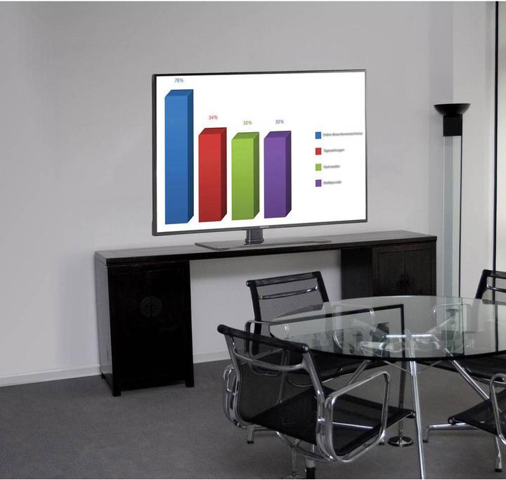 Produktbild SpeaKa Professional TV-Standfuss 60.96 cm (24”) - 106.68 cm (42”), höhenverstellbar (42", 40 kg)