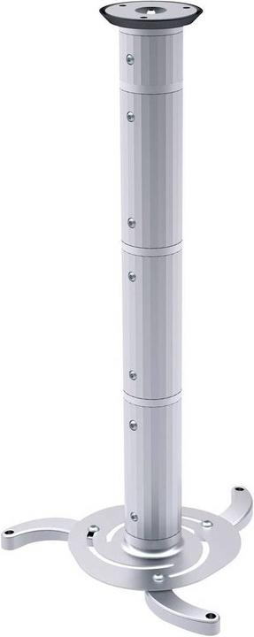 SpeaKa Professional Support plafond pour vidéoprojecteur, hauteur réglable de 13 à 106 cm (Plafond)