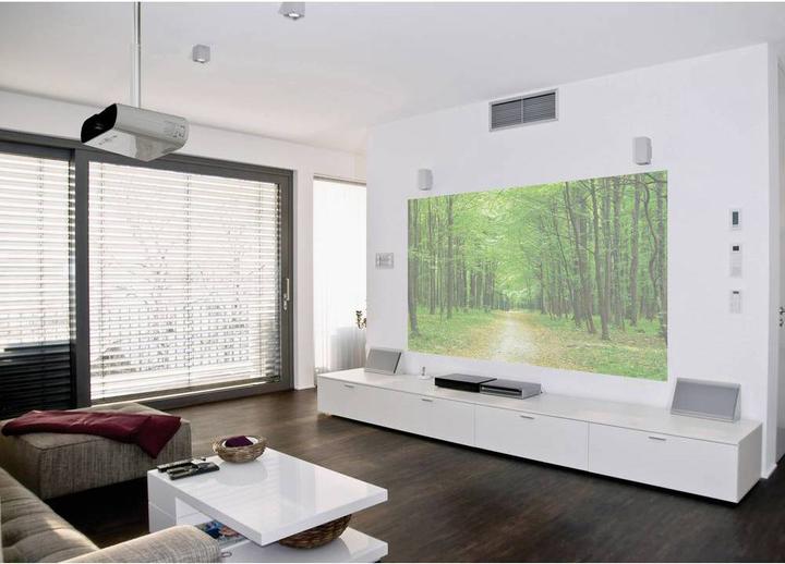 Image du produit SpeaKa Professional Support plafond pour vidéoprojecteur, hauteur réglable de 13 à 106 cm (Plafond)