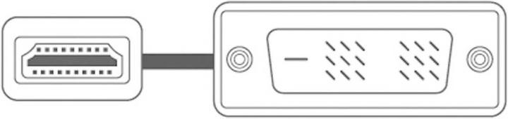 Actual product image SpeaKa Professional DVI — HDMI (Typ A) (2 m, DVI, HDMI)