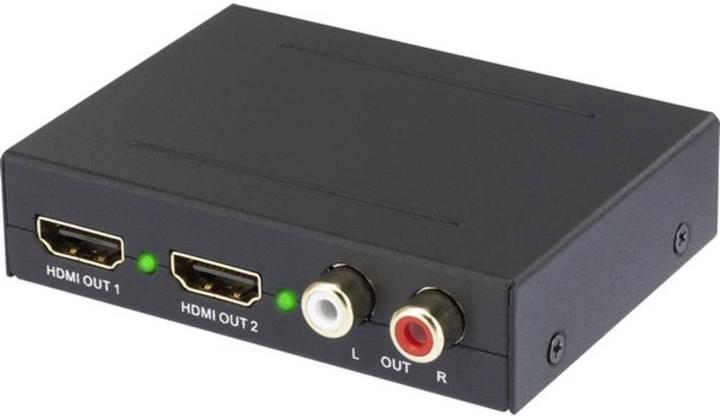 Produktbild SpeaKa Professional 2 Port HDMI Audio Extraktor mit Toslink und Cinch Audio (R/L) (Extractor)
